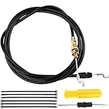 ZAMDOE 746-0935A Transmission Shift Cable Fits for MTD for Cub Cadet, 746-0935, 946-0935A for MTD for Sprinto DX70 Clutch/Gear Change Cable Replacement for 1027 CYB 13A-325-101 Lawn Tractor