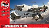 Airfix Model Set - A03087A Junkers Ju87 B-1 Stuka Model Building Kit - Plastic Model Plane Kits for Adults & Children 8+, Set Includes Sprues & Decals - 1:72 Scale Model
