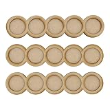 DoodleTech MDF 5x1 25mm Round Movement Trays LOTR 40k Skirmish Sigmar Round Edged Set of 3