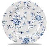 Churchill Vintage Prints Prague Rose - Chintz Plates - 27.6 cm, Set of 6
