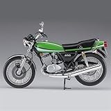 TYNBV Motorbike Collectible Model 1/12 for Kawasaki KH400-A7 1979 Gifts Motorcycle Assembly Diecast Model Toys