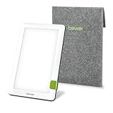 Beurer TL30UK SAD Lamp | Helps combat seasonal affective disorder | Daylight therapy lamp with 10,000 lux | Adjustable stand and travel bag | UV-free LED light therapy | Medical device