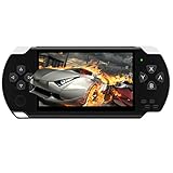 Playstation Handheld USB Portable Game Console, 4.3 Inch HD PSP Game Player with Etro Arcade Games, E-Book Function and Stereo Music