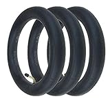 3 x JANE POWERTWIN PRO 10 1/2 x 1 7/8" INNER TUBES FOR TYRES/WHEEL ANGLED VALVE
