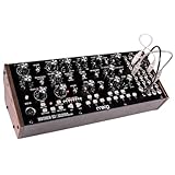 MOOG Mother-32 Semi-Modular Eurorack Analog Synthesizer with 32-Step Sequencer, VC Oscillator and Ladder Filter, MIDI In, Extended Patchbay, CV Jack