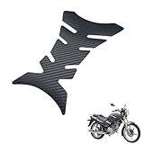 generic motorcycle tank protector Compatible with Kymco CK 125 2005-2006,Accessory modification, 1PCS Fuel tank decoration Carbon Fiber(black)