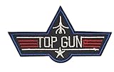 Fat-catz-copy-catz Small U.S. Air Force Top Gun Embroidered Patch Badge Iron or Sew on Patch 8cm x 5cm