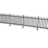 Laser Cut 6ft Wrought Iron Railings For OO / 4mm / 1:76 Scale LX011-OO