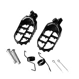 Motorcycle Foot Pegs Motorcycle Foot Pegs Rests Footpegs For Su&zuki For Ya&maha For PW 50 80 TW 200 XR50R CRF50 CRF70 CRF80 Wide Foot Pegs