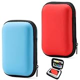 Funngy Playing Card Case,2 PCS Waterproof and Scratch Resistant Playing Card Case Durable Portable Card Game Holder Box for Standard Size UNO Monopoly Deal and Kids' Card Games