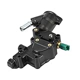 A ABSOPRO Thermostat Housing Assembly for Peugeot 1007 05-09 Black