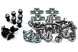 Speedy Fasteners fits Honda VFR 400 NC30 1989-94 Dzus & Stainless Steel Fairing & Screen Bolts Kit
