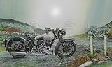 1937 Brough Superior Great British Motorcycle Metal Sign 3 Sizes To Choose