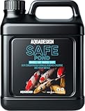 AquaDesign POND SAFE 1000ML Pond Tap Water Conditioner Dechlorinator Chlorine Remover TREATS 25,000 Litres