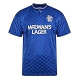 Official Retro Rangers 1988 Retro Football Shirt 100% POLYESTER