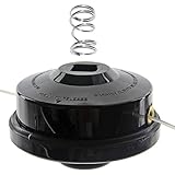 Spares2go Dual 2 Line Bump Feed Spool Head for Kawasaki Strimmer Trimmer Brushcutter (Standard Fitting + Spring)