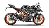 ARider Decor for KTM RC 125/390 (2017-2020) | Sticker and Graphic Kit (White)