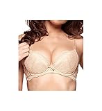 Gossard Superboost Lace Plunge Women's Bra Nude 30D