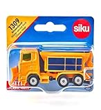 siku 1309, Winter Service Lorry, Metal,Plastic, Orange, Removable spreader cover