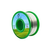 Essmetuin Lead Free Solder Wire(Sn99.3Cu0.7) for Plumbing Solder/Stained Glass/Crafts/Jewelry 217℃ Melting Point 2.0MM No Flux,ROHS (3.2oz)