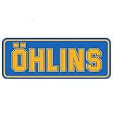 13cmx5cm for Ohlins Creative Car Stickers Scratch Proof Decal Graffiti Anime Interesting Car