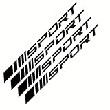 4PCS Wheels Rim Decal Stripes,Compatible with Mercedes-Benz GLA X156 H247,Tire Rim Safety Decoration Accessories,1-Black