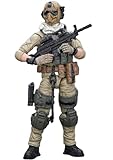 HiPlay JoyToy Hardcore Coldplay Collectible Figure: U.S. Army Delta Assault Squad - Machine Gunner 1:18 Scale Action Figures JT9565