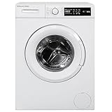 Russell Hobbs Freestanding Washing Machine, 6kg Capacity, 1200 rpm, 15 Programmes, Eco Technology, Rapid Wash Cycles, White, RH612W110W