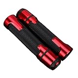 For MOTO GUZZI BREVA 750 BREVA750 2004-2009 2008 2007 2006 2005 Motorcycle Handlebar Grips(Red)