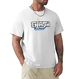 dewe3tdesdEU Crash-Spectrum-Magazine-T-Shirt-Quick-Drying-Blanks White