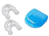 Whiter Smile Labs Teeth Whitening Trays - BPA Free, Thin Moldable Mouth Tray Fits Perfectly to Each Tooth - 4 Trays