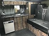 Lusso Camper van kitchen Furniture Rnault Trafic Vauxhall Vivaro Nissan Primastar SWB Gloss Pear