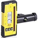 Leica RE 140 Classic Rugby Rod Eye 140 Classic Rotary Laser Receiver, Yellow by Leica