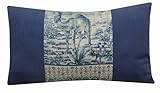 Camel Print Cushion GP & J Baker Indienne Toile Pillow Cover 30x50cm