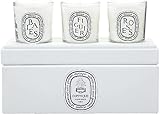 Diptyque Mini Candle Coffret: (Baies, Figuier, Roses) 3x 70g/2.4oz