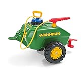 ROLLY TOYS | rollyVacumax Tanker with Pump | 122868, Green, 75 cm × 45 cm × 43 cm