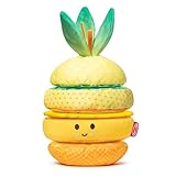 Melissa & Doug Pineapple Soft Stacker Sensory Toys for Babies 6-12 Months | Early Development & Activity Toys 6 Months+| Soft Play Food 6 Months | Baby Girl & Boy Gifts