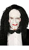 FIESTAS GUIRCA Billy Saw Puppet Latex Mask
