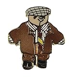 Smartbadge® Teddy Bear, Rupert, Paddington Hard Quality enamel lapel pin badge
