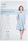 Simplicity Sewing Pattern S8910 Misses' Dress, R5 (14-16-18-20-22)