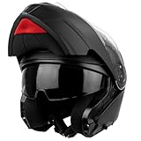 MIDA MV-5 ECE 22.06 P/J Approved Flip Up Front Modular DVS Dual Visor Street Road Motorbike Motorcycle Helmet