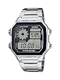 Casio Men's AE1200WHD-1A Stainless Steel Digital Watch