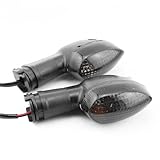 Turn Signal Indicator For YAMAHA MT125 MT25 MT03 MT07 MT09 TRACER MT-10 Niken XSR 125 155 700 900 Motorcycle Front/Rear Bulb Lights Blinker 1 Pair (Smoke)