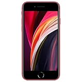 Apple iPhone SE 2nd generation, 64 GB, Red (Renewed)