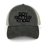 TUIKKKLO Baseball Caps Boy Better Know Boy Better Know Logo Hat Man Luxury Snap Back Hat for Girls Men's Summer Outdoor Sport Gift