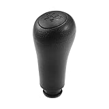 A ABSOPRO 5 Speed Manual Gear Shifter Knob for VW Transporter T4 1990-2003 Plastic Automotive Gearbox Stick Shifter Lever Knob Black