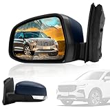 Electric Door Wing Mirror Assembly with 6 Pins, Compatible with Ford Focus MK3 2011-2018 （ Left ）