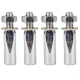 Bike Cycle Standard Cotter Pin 9 5mm 38 Raleigh Crank Chainwheel in Black Strong Steel Construction for Bike Cycle 4PCS