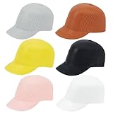 GOMAKERER 12 Pcs 6 Colors Miniature Baseball Caps, Mini Doll Crafts Hats Doll Costume Outfit Accessories for DIY Crafts Decorate
