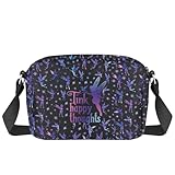 KUIYAI Fairies Crossbody Bag, Cartoon Theme Shoulder Bag for Fans, Fairytale Gift, Cartoon Lovers Gifts